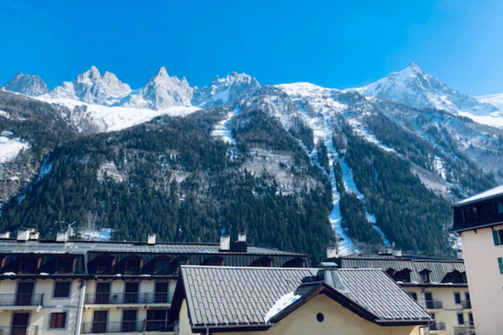 In The Center Of With Views Of Mont Blanc Chamonix